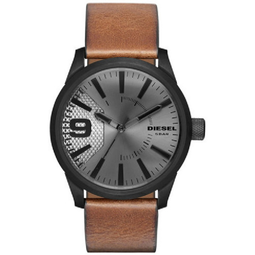 RASP RELOJ CON CORREA DE CUERO MARRON