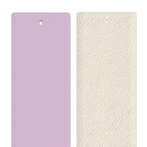 INSERCIÓN DE CUERO - PULSERAS, MAGNOLIA/ PEARL WHITE