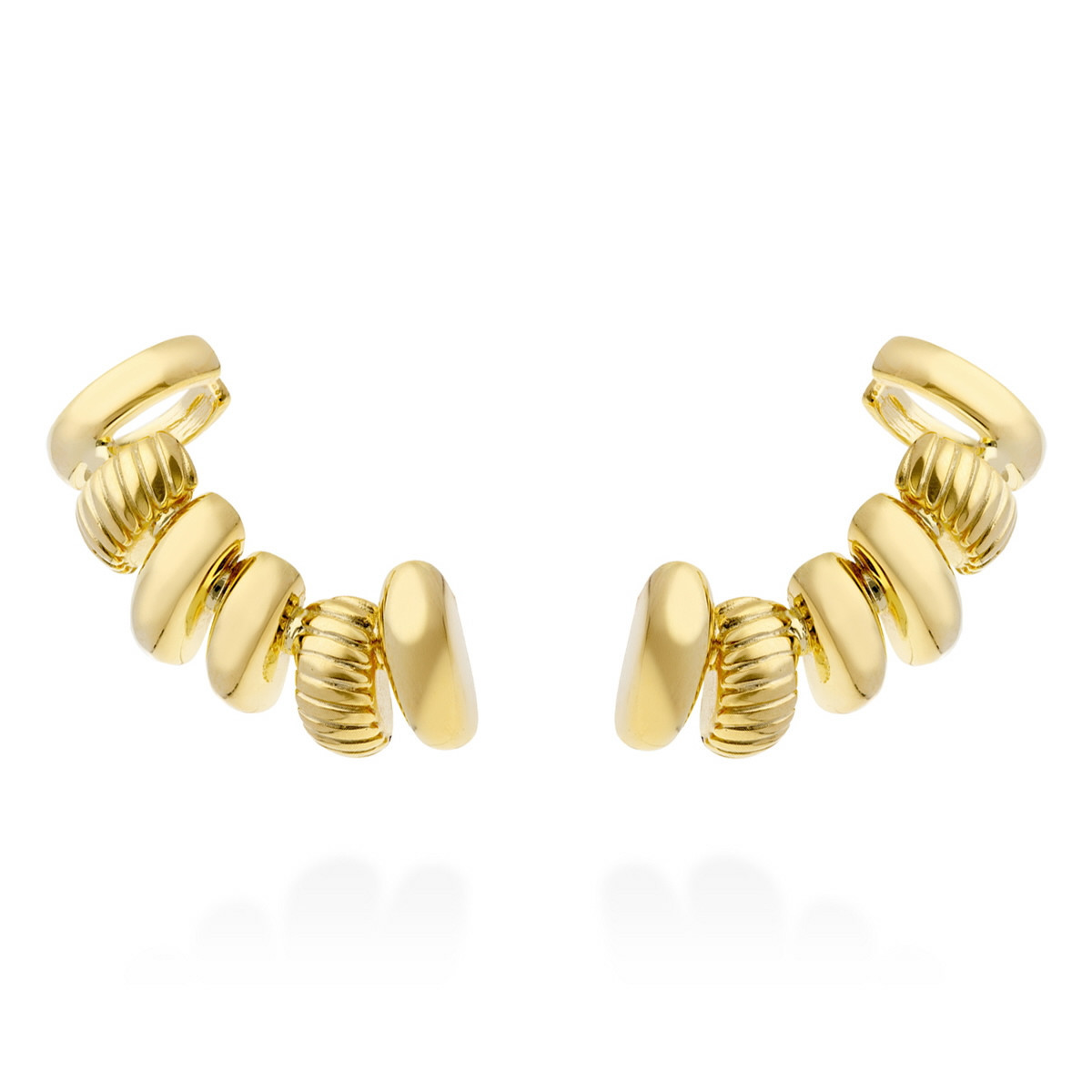 SILVER EARRINGS MULTIAROS CLIMBER