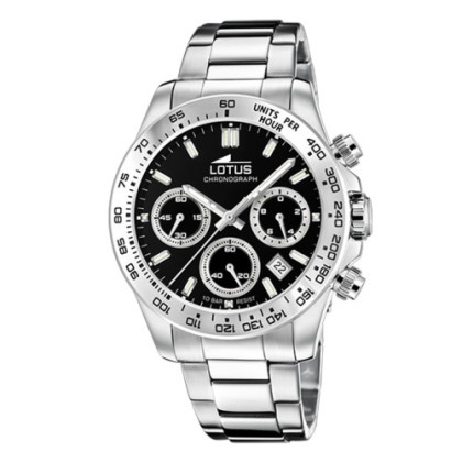 RELOJ DE HOMBRE LOTUS FREEDOM CON ESFERA NEGRA