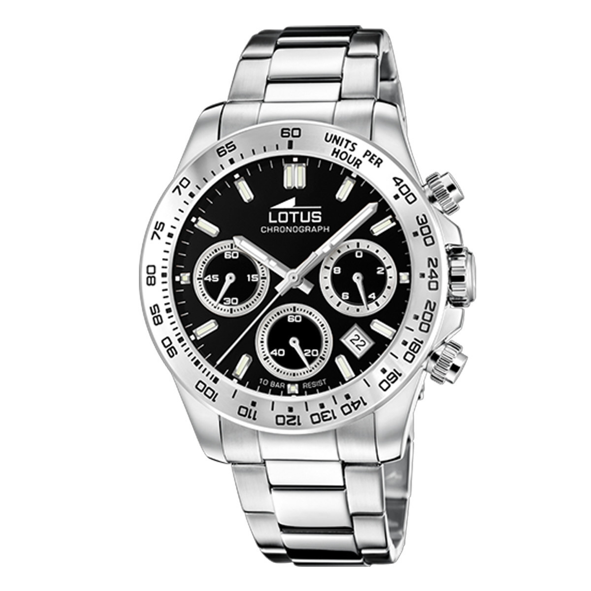 RELOJ DE HOMBRE LOTUS FREEDOM CON ESFERA NEGRA