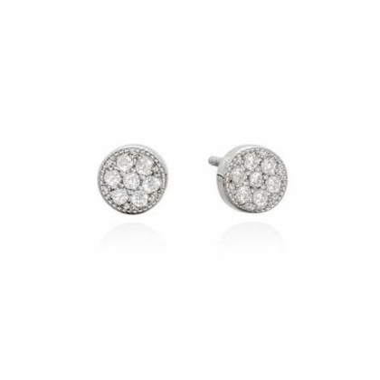 PENDIENTES JOUR BLANCO EN PLATA