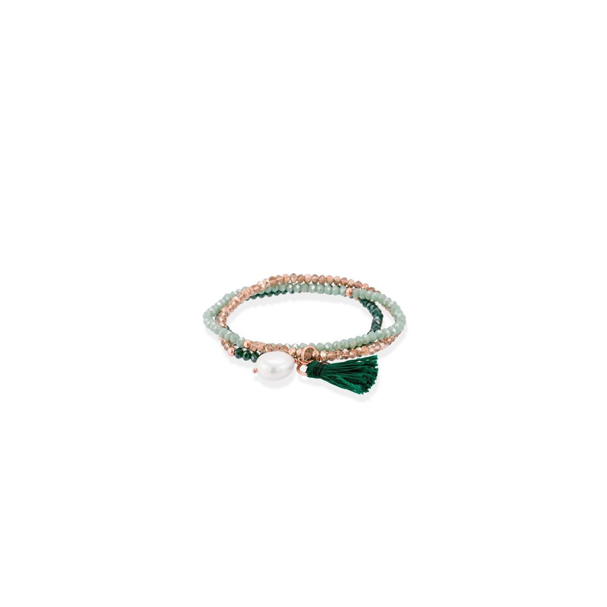 PULSERA ZEN VERDE CON PERLA MARINA GARCIA 90171UP