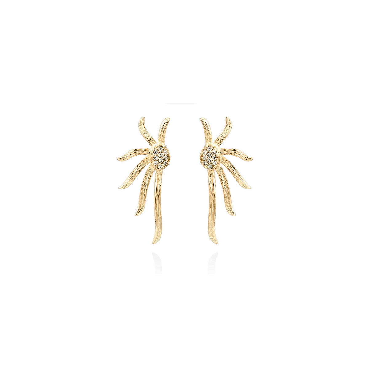 POMPEYA EARRINGS IN GOLD-PLATED SILVER